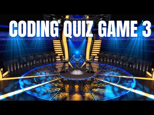 CODING QUIZ GAME 3 - CPT CODING GUIDELINES