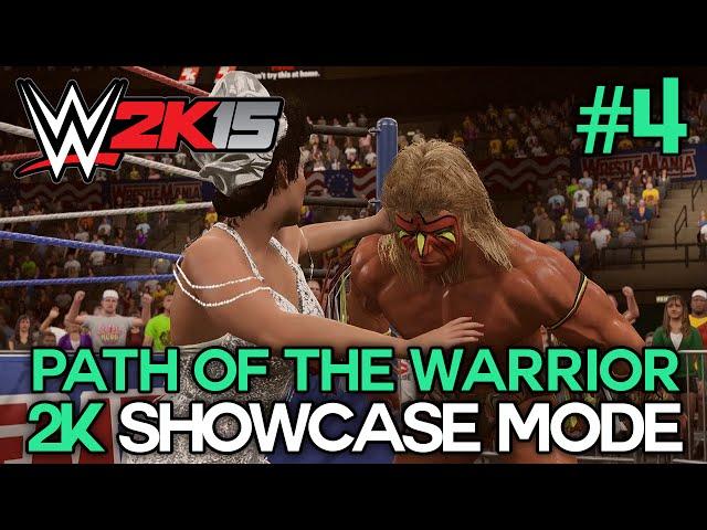 WWE 2K15 - 2K Showcase - "PATH OF THE WARRIOR" Walkthrough Part 4 [WWE 2K15 Showcase Mode DLC Ep 4]