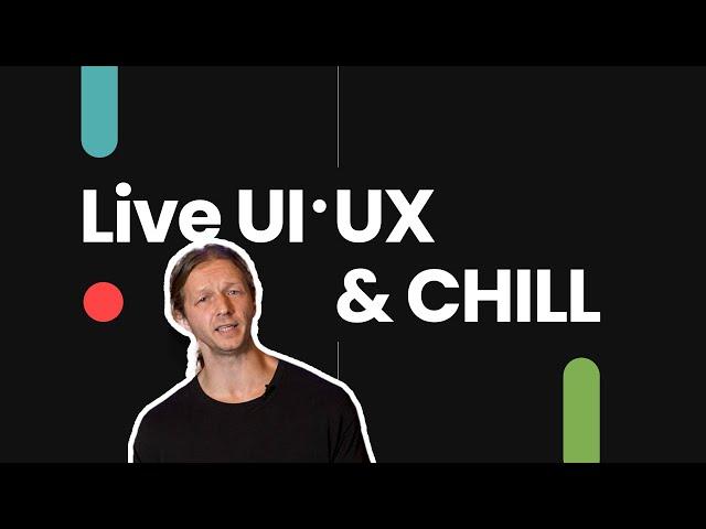 DesignCourse Live UI/UX Reviews & Hangout