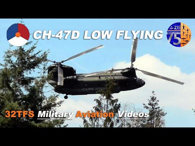 [4K] RNLAF CH-47D Chinook FAST & LOW at GLV-5