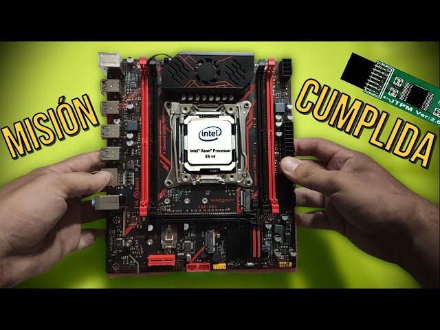 Combo Xeon CHINO Para PC Gamer Barata  ¡Funciona con Windows 11! Prueba completa con TPM 2.0