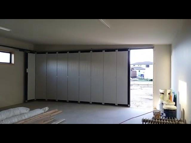 Automatic Sectional Side sliding garage door