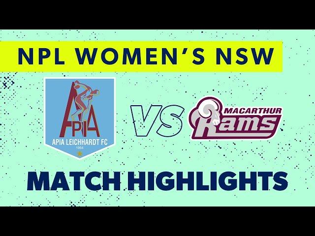 NPL Women's NSW Round 1 Highlights – APIA Leichhardt v Macarthur Rams