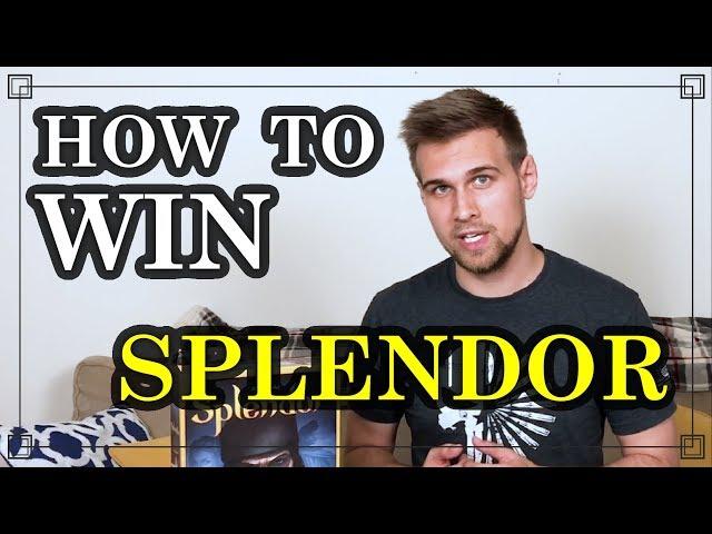 How To Win "Splendor" | Card Game Strategy