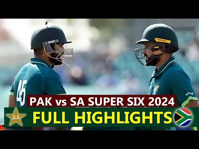 Cricket | Pakistan vs South Africa | Hong Kong Super Sixes | Semi Final