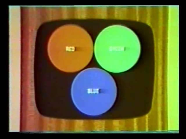 BBC trade test transmission film - guide for colour TV