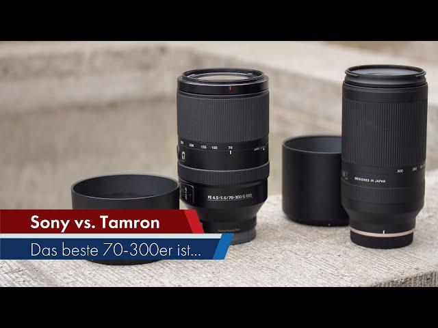 70-300mm-Duell für den E-Mount | Sony G OSS vs. Tamron Di III RXD [Deutsch]