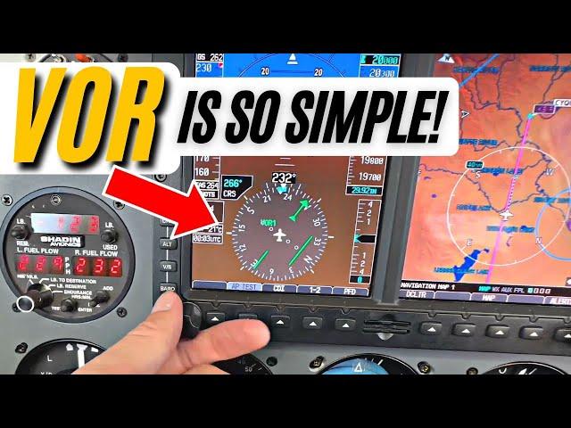 Master VOR Navigation in Minutes! In-Flight Tutorial | IFR Pilot & Aviation Training #flighttraining