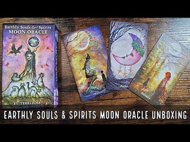 Earthly Souls & Spirits Moon Oracle | Unboxing and Flip Through