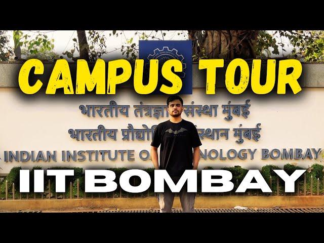 The MOST Beautiful Campus Tour Of IIT BOMBAY️