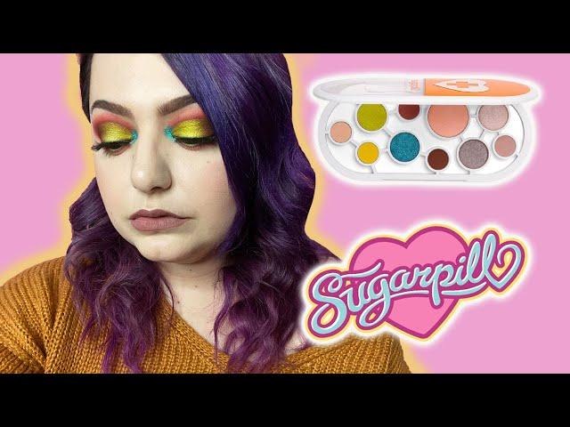 SUGARPILL CAPSULE COLLECTION ORANGE EDITION PALETTE FIRST IMPRESSION + SWATCHES | Raeann Haro