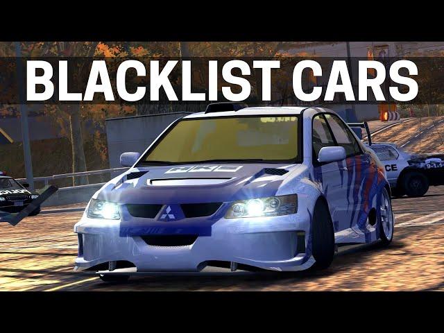 NFS Most Wanted - Start of Career with Blacklist Cars
