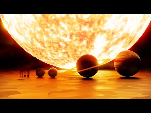 Solar System Size Comparison