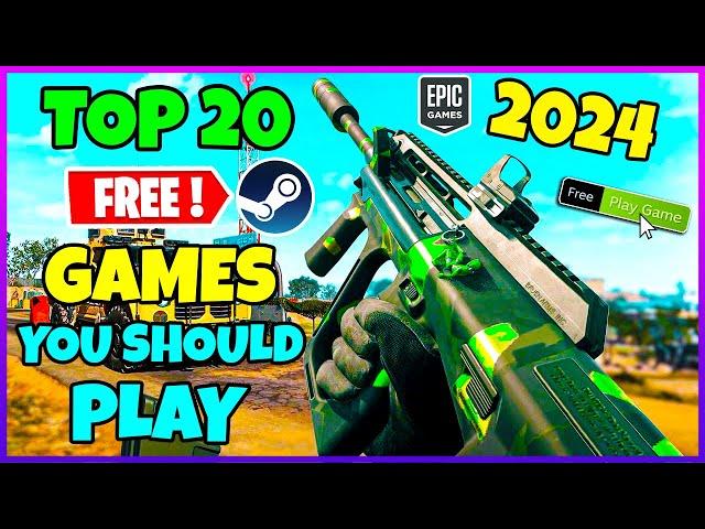 20 Best Free Games you should play in Early 2024. (Steam/Epic)