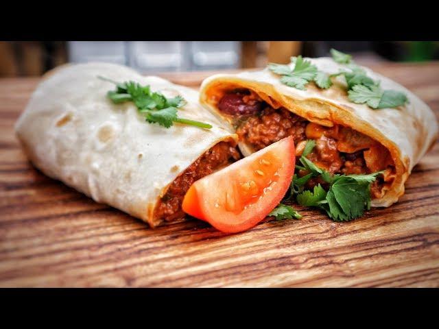 Mexikanische Burritos - besser, als im Restaurant! - Westmünsterland BBQ