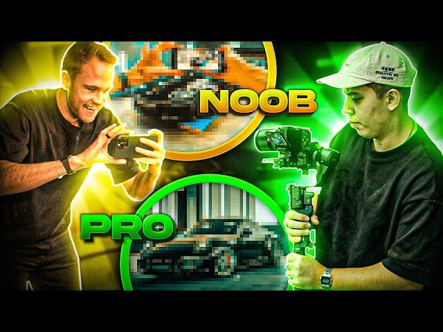 I Challenged a Beginner to Edit a Car Video in 15 mins!