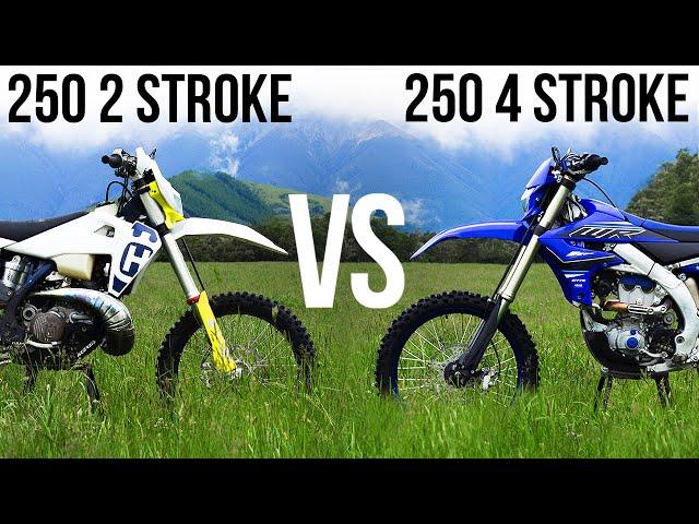 250 2 STROKE VS. 250 4 STROKE