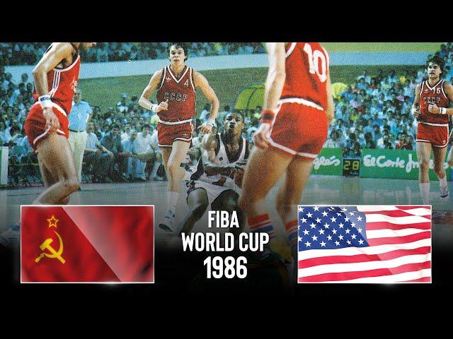 USSR vs USA - Classic Full Games | | FIBA Basketball World Cup Final 1986