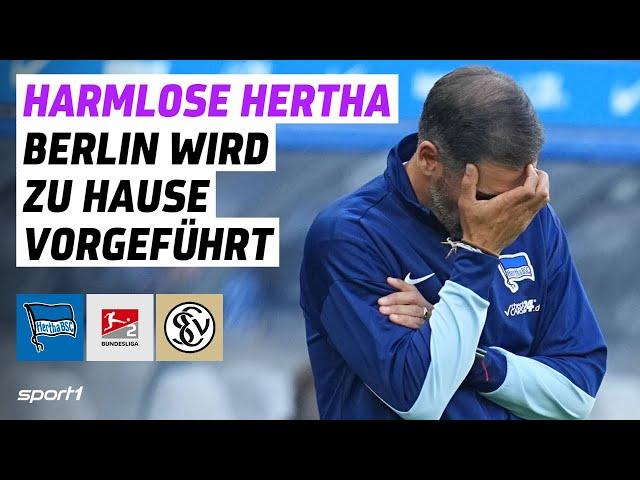 Hertha BSC - SV Elversberg | 2. Bundesliga Tore und Highlights 7. Spieltag