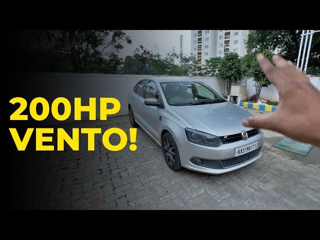 This 200bhp modified Vento 1.6 tdi has clocked 2.5 lakh kms!