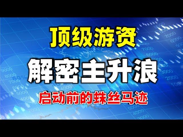 【主升浪战法】顶级游资，解密主升浪，启动前的蛛丝马迹  #技术分析教学   #技术分析   #主升浪  #赚钱