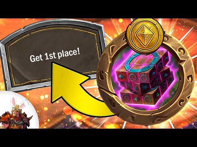 EPIC COMEBACK With Mystery Cube! | Hearthstone Battlegrounds