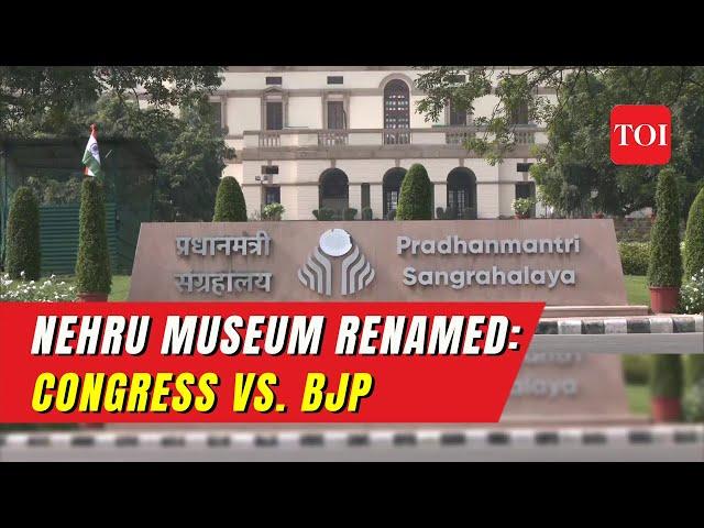 The Explosive Battle of BJP & Congress: Nehru Memorial Museum and Library Renaming Controversy