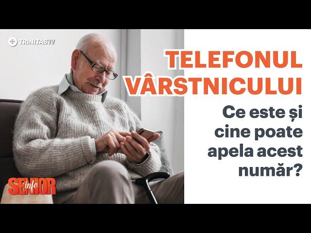 Ce este telefonul vârstnicului și cine poate apela acest număr?
