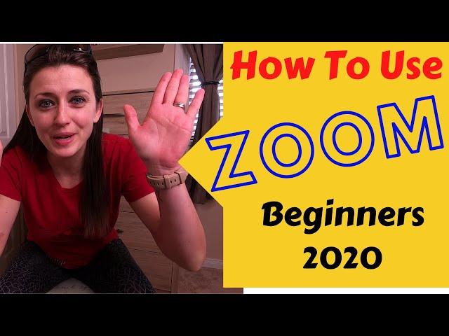 How to use Zoom, Zoom Tutorial for Beginners [Zoom] Video (2020)