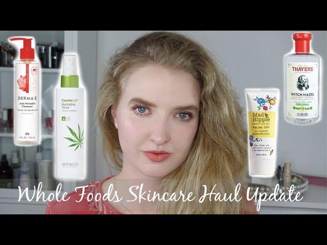 SKINCARE HAUL UPDATE| Whole Foods Brands| Reagan Hart