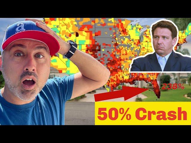 Top 12 Florida Real Estate Markets Crashing Fast! (Real Estate Agent Reacts)