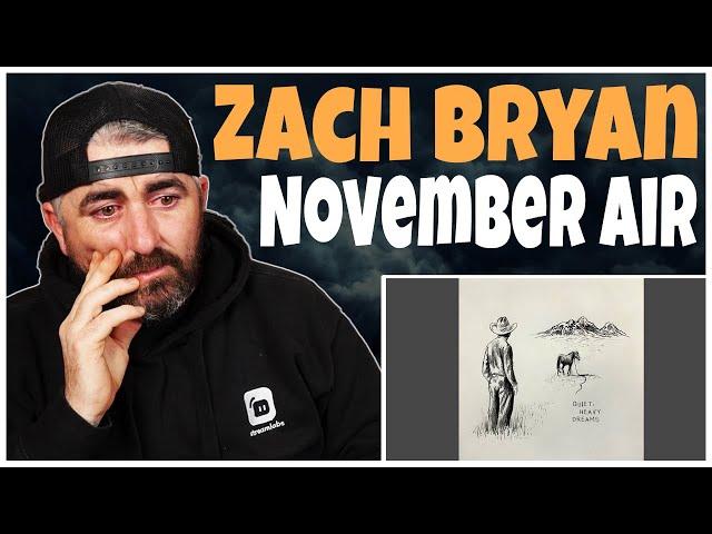 Zach Bryan - November Air (Rock Artist Reaction)