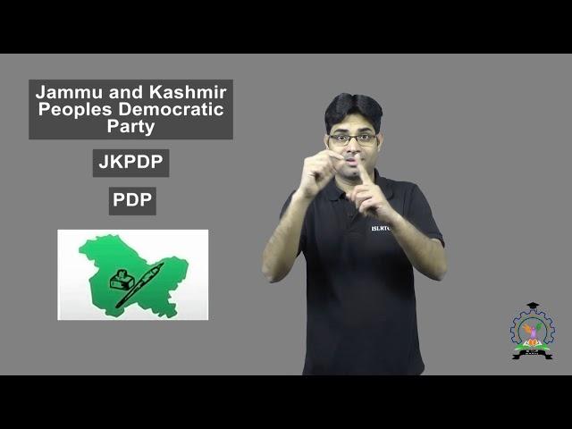 Jammu and Kashmir Peoples Democratic Party, JKPDP, PDP