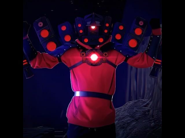 Upgraded Titan Speaker Man | Skull Edit| #skibiditoilet #edit #shorts #viralshorts