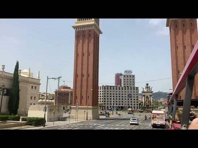 Barcelona City Tour - Orange Route - Venetian Towers