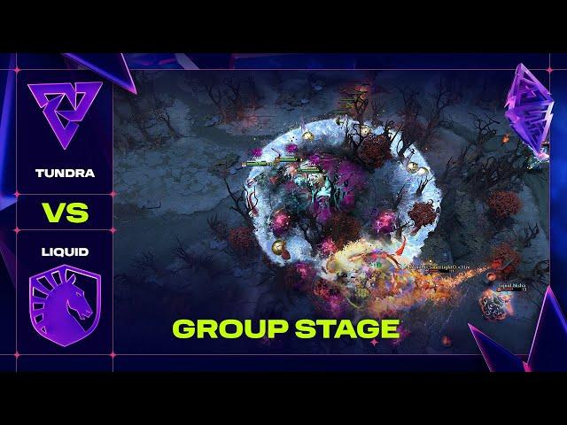 GROUP STAGE! TUNDRA vs LIQUID - Official Highlights - BLAST Slam I Dota 2