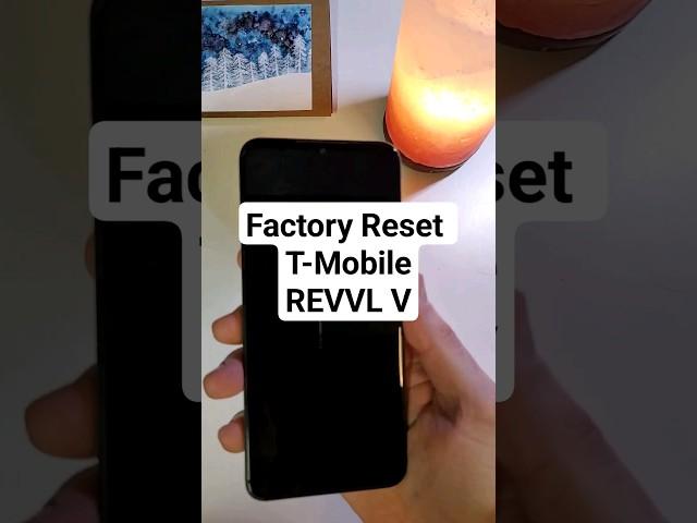 Factory Reset Any Android  - T-Mobile REVVL V - Quick & Easy #factoryreset #android  #shorts