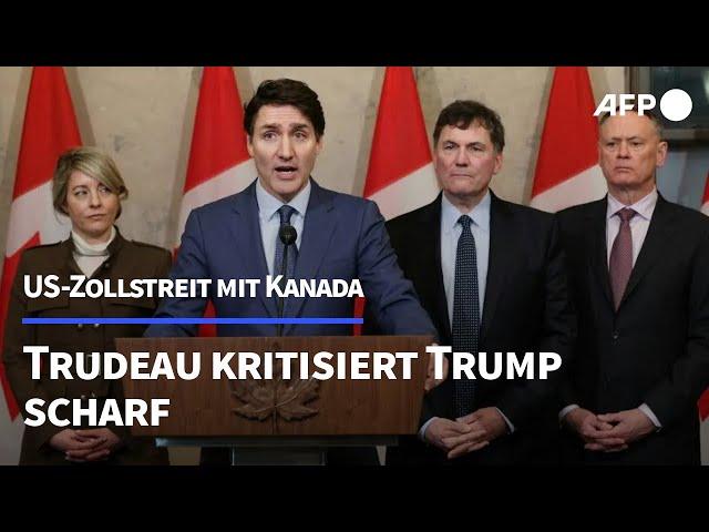 Trudeau hält Trumps Zölle für "dumm" | AFP