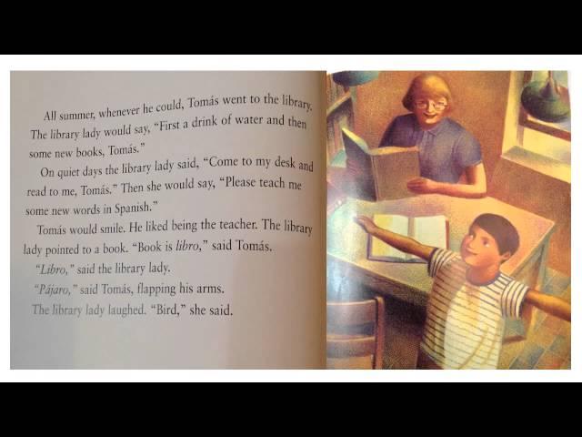 Read Along Tomas and the Library Lady