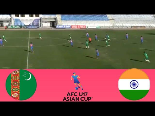  LIVE, Turkmenistan vs India, AFC U17 Asian Cup 2025 Qualifiers, Live Match Updates