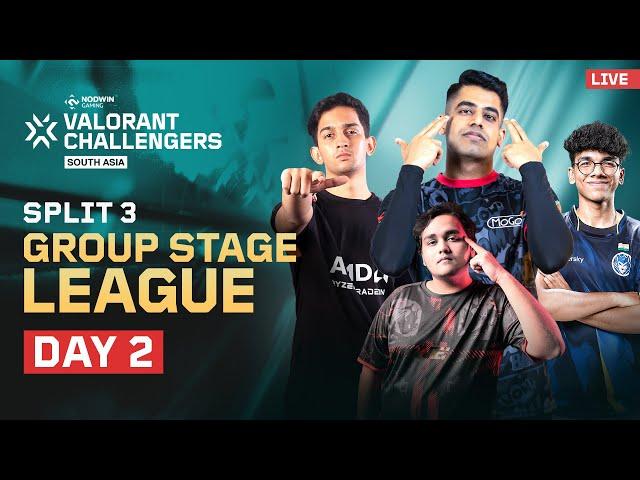 [HINDI/URDU] Valorant Challengers South Asia 2024 | Split 3 | Group Stage | Day 2