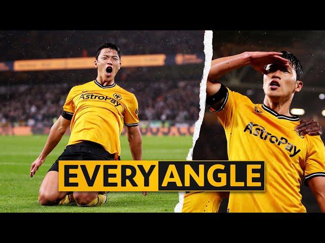 Hee Chan Hwang breaking records! | Every angle of Hwang's goal against Newcastle United