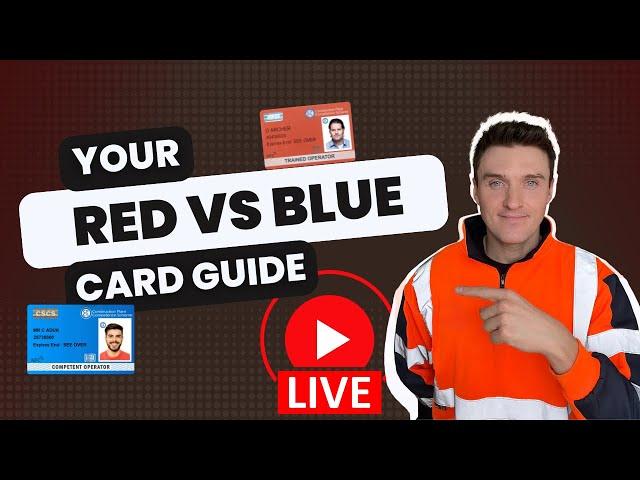 UK Construction: Red CPCS Card vs Blue CPCS Card: What's the Difference?