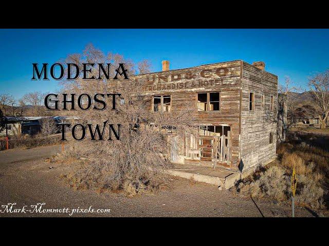 Modena Ghost Town Tour. Railroad Town in Iron County, Utah. 4k