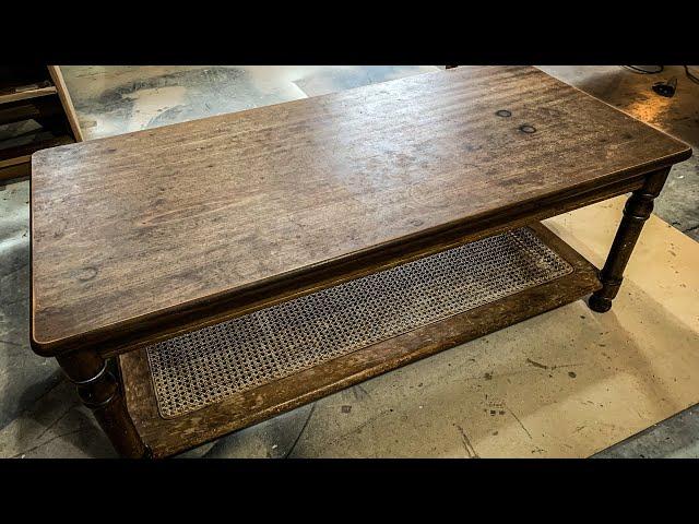 NEGLECTED Coffee Table Makeover