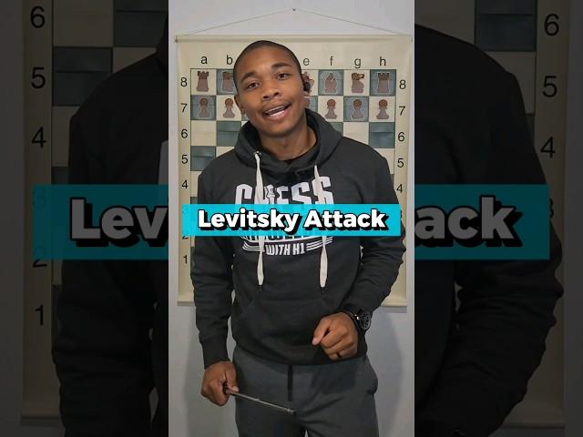 Use the Levitsky Attack in Chess! #shorts