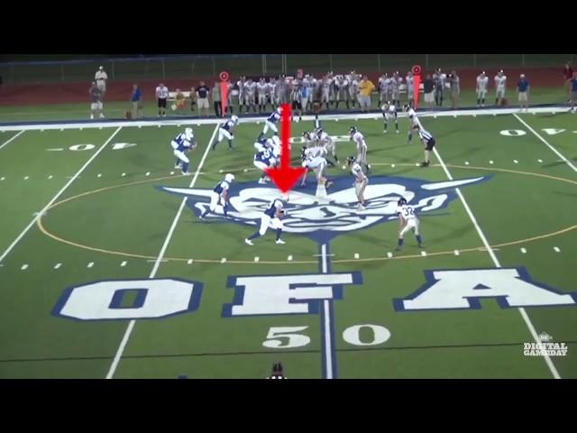 Jackson Troiano #88 TE/SE/S (Class of 2019) Ogdensburg Free Academy (Section X) Blue Devils