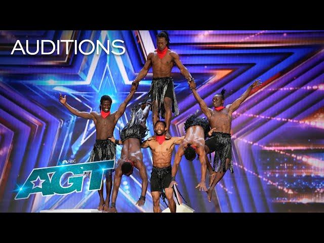 WOW! Amoukanama Takes Acrobatics to New Heights | AGT 2022