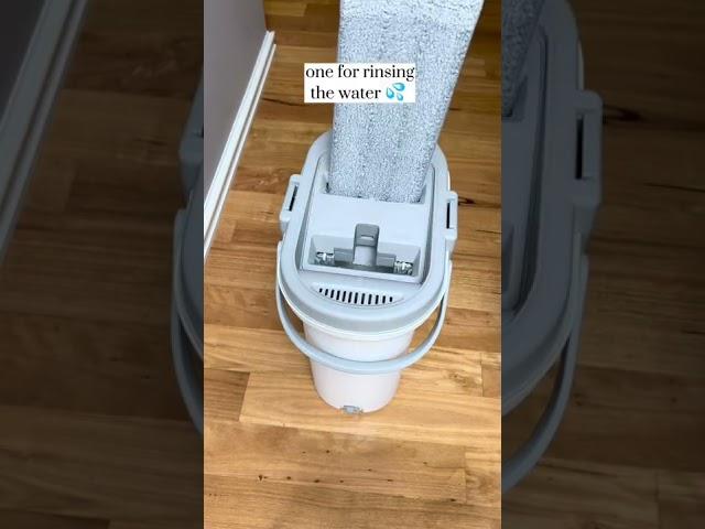 This clever mop and bucket makes cleaning the floor super easy  link in comments to shop