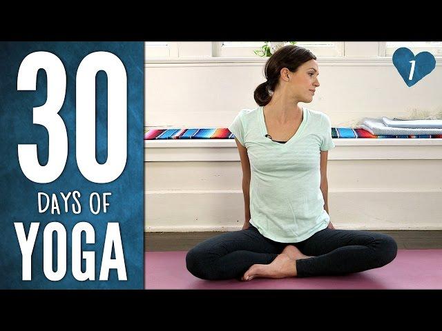 Day 1 - Ease Into It - 30 Days of Yoga